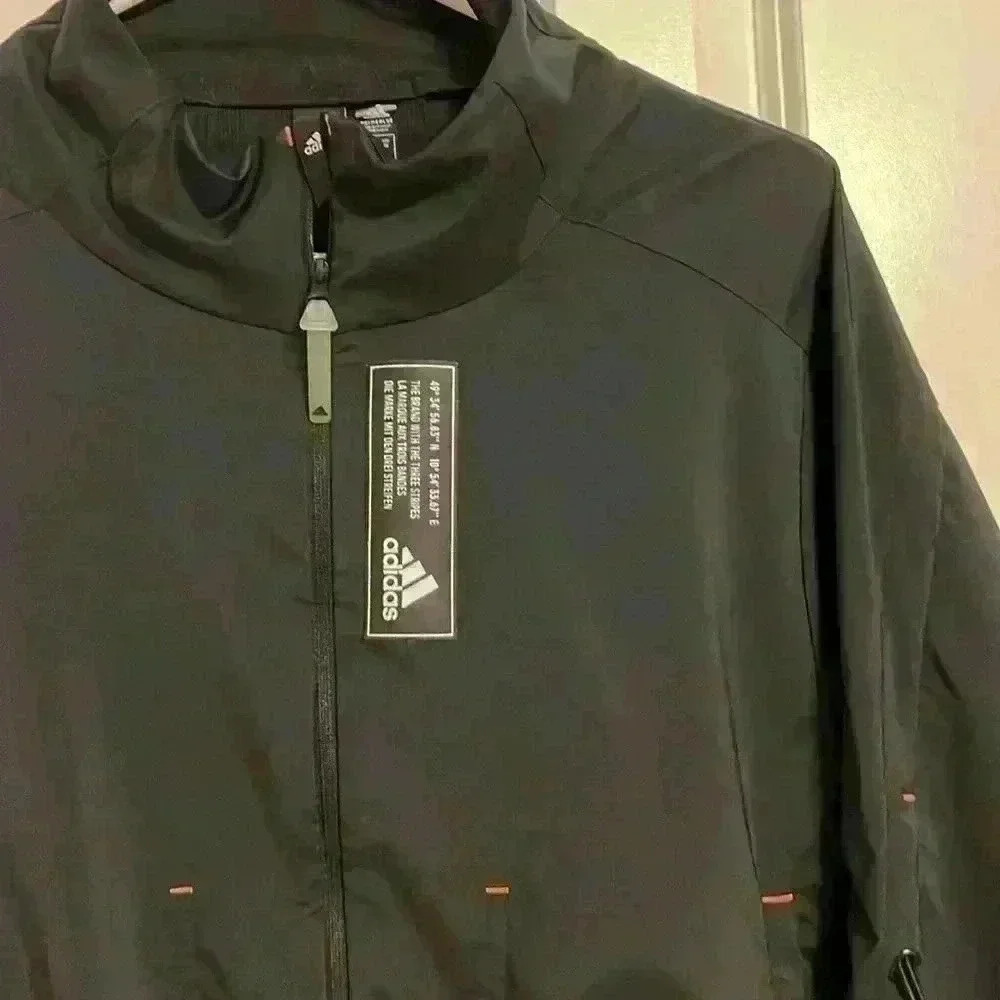 adidas W TE Tracktop Prime Blue mesh Back Black Jacket XS - Picture 6 of 11